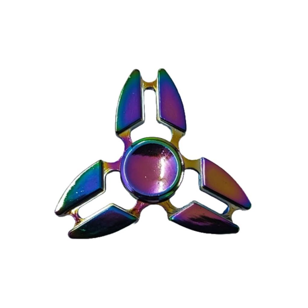 Fidget Toy Hand Spinner Brinquedo de Giro Antistress Metalizado