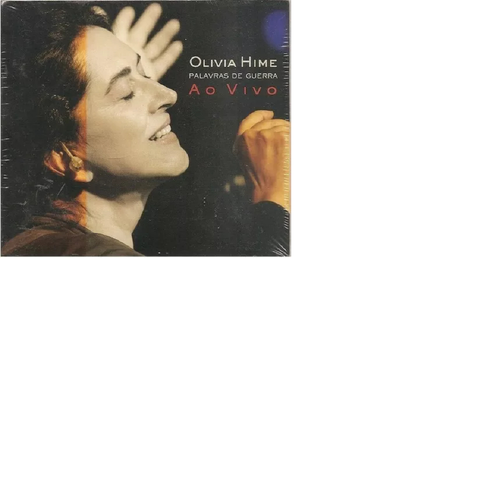 Cd Olivia Hime - Palavras De Guerra Ao Vivo ( Chico Buarque) lacrado digipack