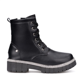 Coturno Infantil Menina Fashion Tratorado De Strass Blogueira Luxo em Oferta na Shopee