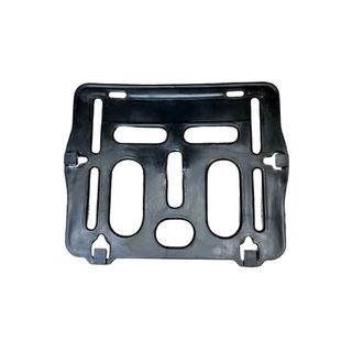 MOLDURA SUPORTE PORTA PLACA MOTO NOVA MOD. MERCOSUL 20x17cm em Oferta na Shopee