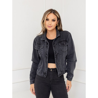 Jaqueta feminina \ Jeans\ Lançamento moda jaqueta 021