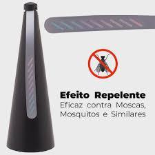 Repelente Ventilador Mesa Portátil | Espanta Mosquito Insetos | Ideal Casa e Área Externa