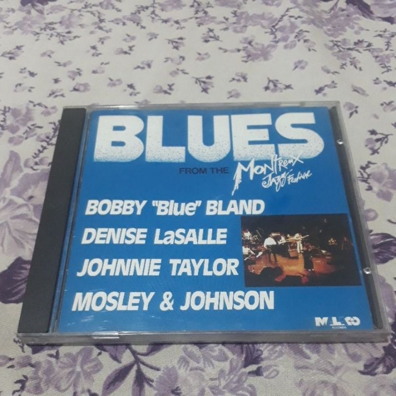 bobby blue bland denise lasalle johnnie taylor mosley & johnson cd blues from the Montreux jazz festival