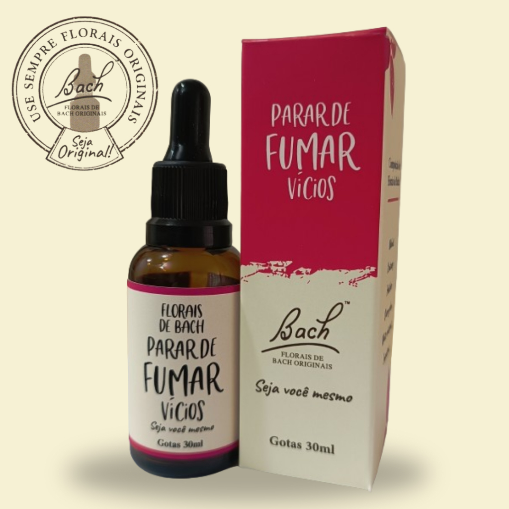 Floral de Bach Parar de Fumar 30ml - Florais Originais