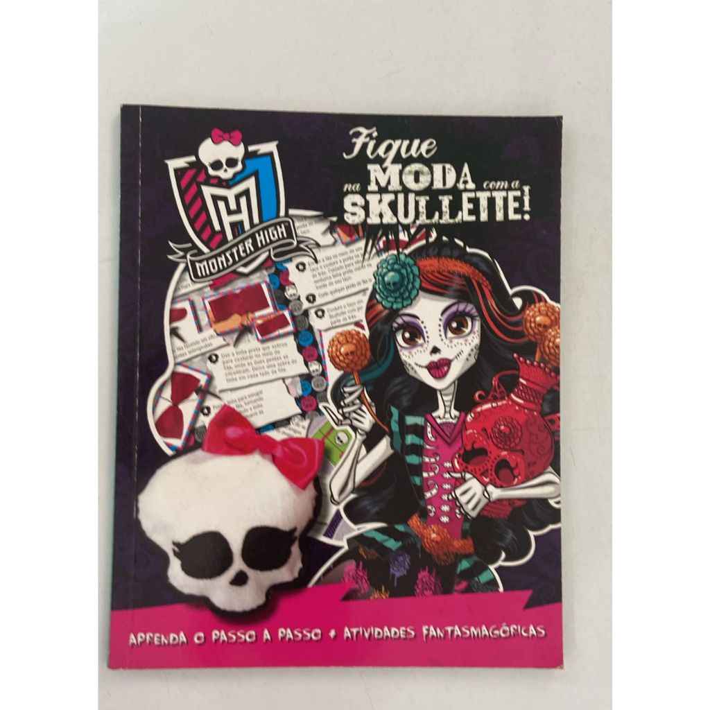 Monster High   Fique na moda com Skullette livros infantis de capa comum