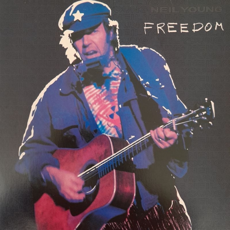 Neil Young-Freedom-lp com encarte-vinil