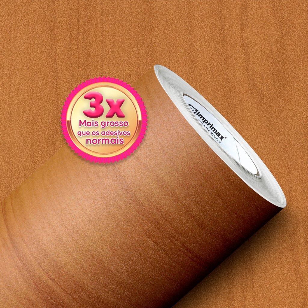 Adesivo Revestimento Amadeirado Carvalho Marrom - 2m X 60cm em Oferta na Shopee