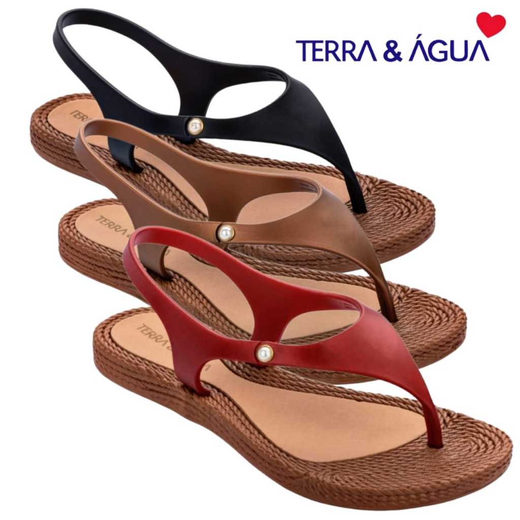 SANDÁLIA CALCE FÁCIL TERRA E ÁGUA ANTIDERRAPANTE CONFORTÁVEL DE DEDO ORIGINAL MACIA LEVE ELEGANTE em Oferta na Shopee