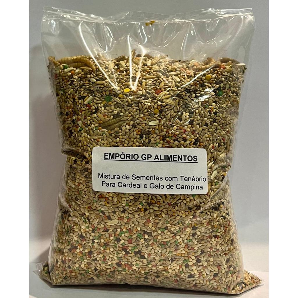 Mistura Especial Com Insetos Para Cardeal e Galo de Campina 2,5kg em Oferta na Shopee