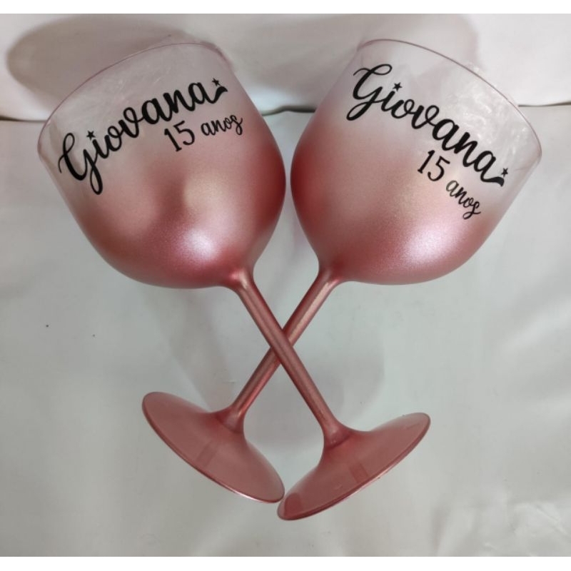 150 Taças de Gin 450 ml Degradê - Personalizada em 1 cor de impressão em Oferta na Shopee