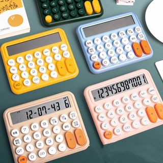 Calculadora Com Teclado Mecânico Com Visor Grande Resistente em Oferta na Shopee