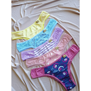 Kit 5 Unidades Tanga Básica Conforto Lateral Calcinha Confortável Dia A Dia em Oferta na Shopee