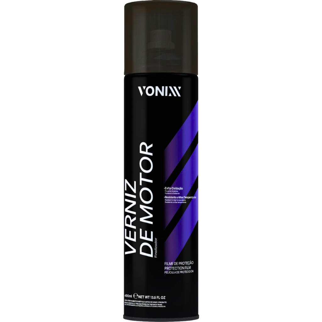 Produto para Proteger Contra a Maresia Spray Verniz de Motor Vonixx 400ml