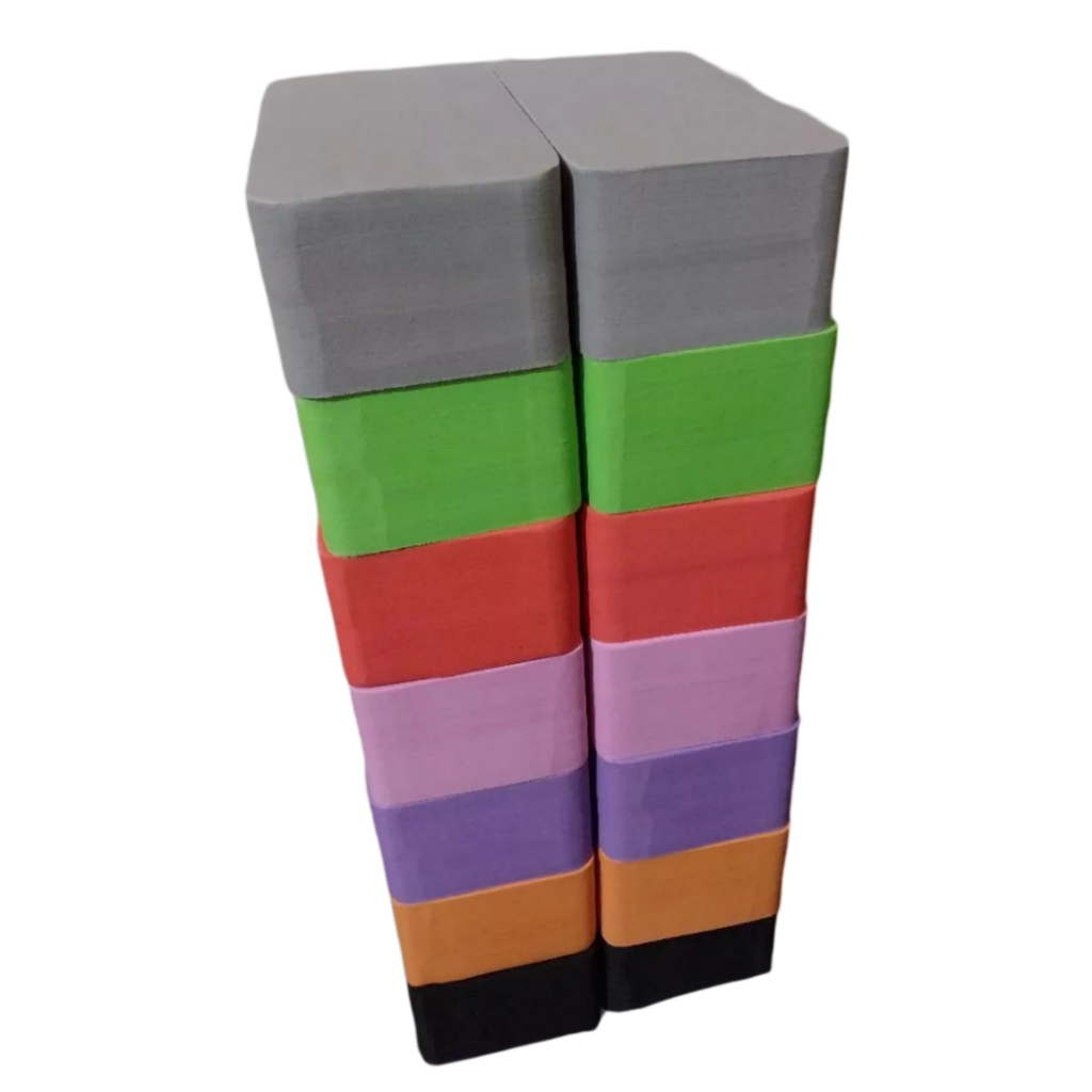 8 Blocos Para Exercícios Alongamento Yoga Pilates Meditação em Oferta na Shopee