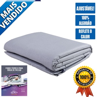 Forro Capa para Tabua de Passar Roupas Algodão Aluminado com Espuma em Oferta na Shopee