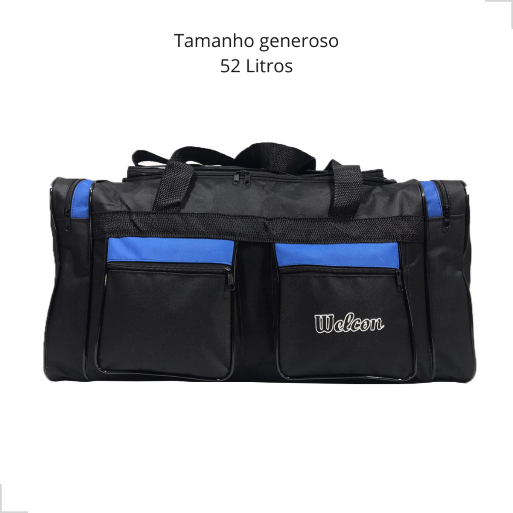 Mala de Viagem Grande Reforçada Welcon bolsas