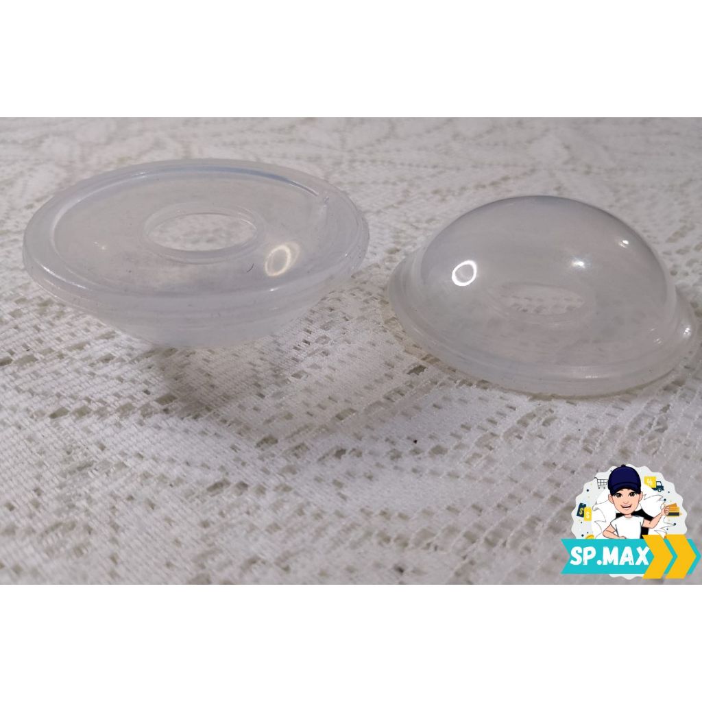 Concha (Mini 7x7cm Silicone) Protetoras Bico Seios Amamentação Antipedramento (Pos Parto) -02 Unid