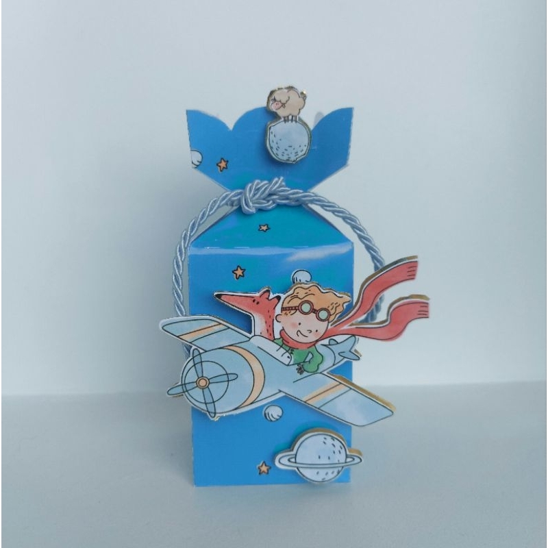 Caixa Meia Bala - Príncipe e Raposa Luxo - Festa Infantil - Lembrancinhas - Caixinhas - Papelaria Personalizada