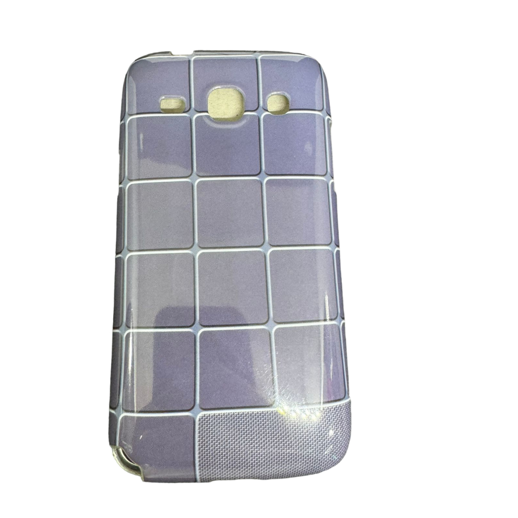 Capa Decorada Azul Escura Proteção Para Celular Samsung Galaxy Core Plus Duos TV