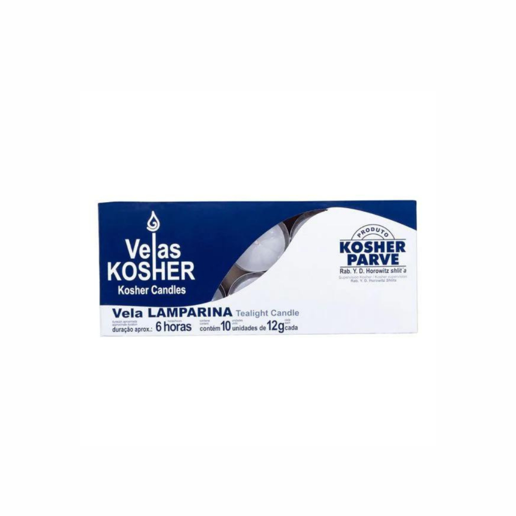 Velas Lamparina - 100% Kosher - Velas Kosher