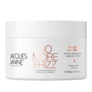 Máscara Tratamento Creme de Hidratação Jacques Janine No More Frizz Proteção Térmica 240g em Oferta na Shopee