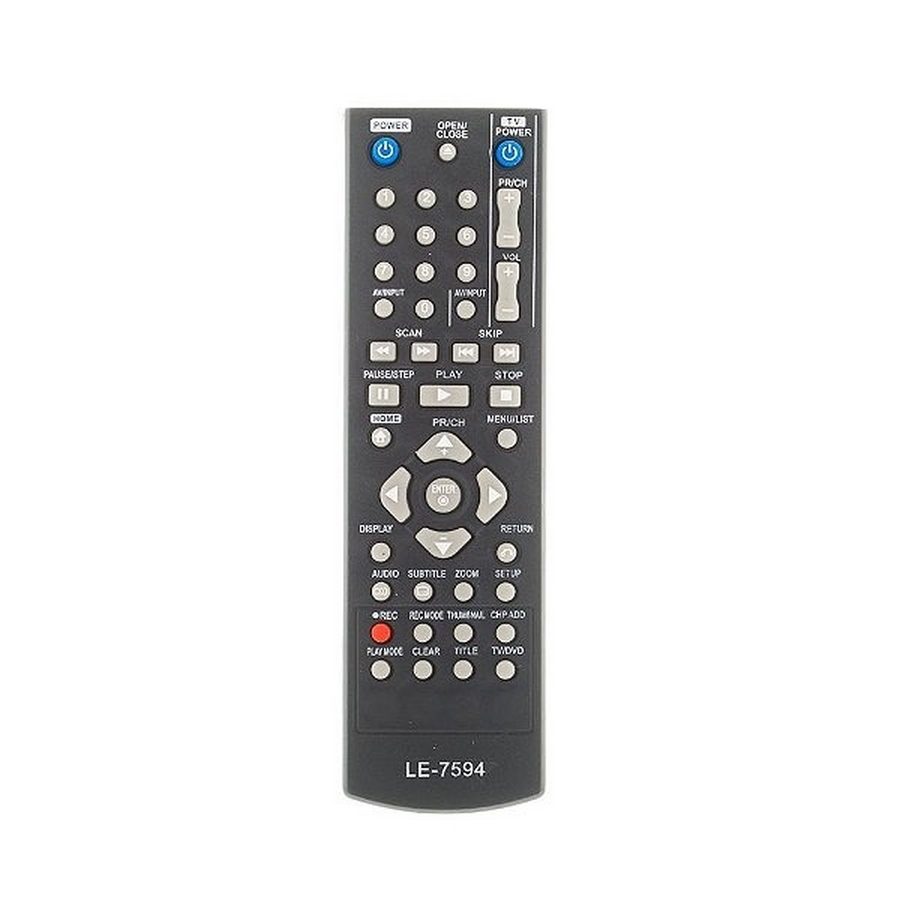 controle remoto gravador de mesa generico e compativel com gravador de dvd lg