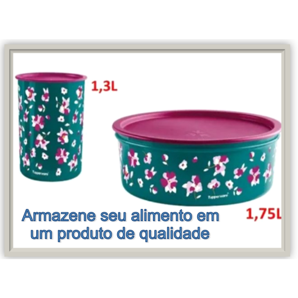 kit Super instantânea Slim Beleza da Flora Tupperware