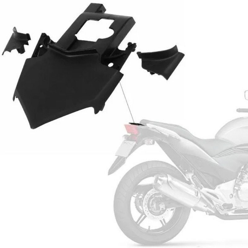Rabeta Traseira Central Pro Tork da CB 300 r 300r CB300R CB300 Injetada 2009 2010 2011 2012 2013 2014 2015