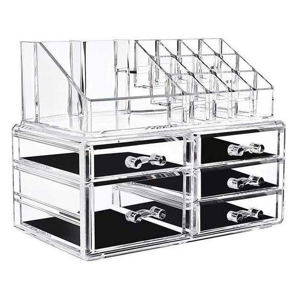 Organizador de Cosméticos Acrilico 4/5 Gavetas Maquiagem