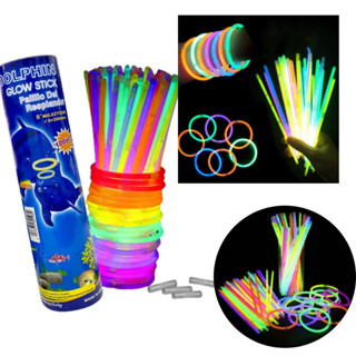 Pulseira Neon 100 Un Adereços Balada Fluorescente Festa Led em Oferta na Shopee