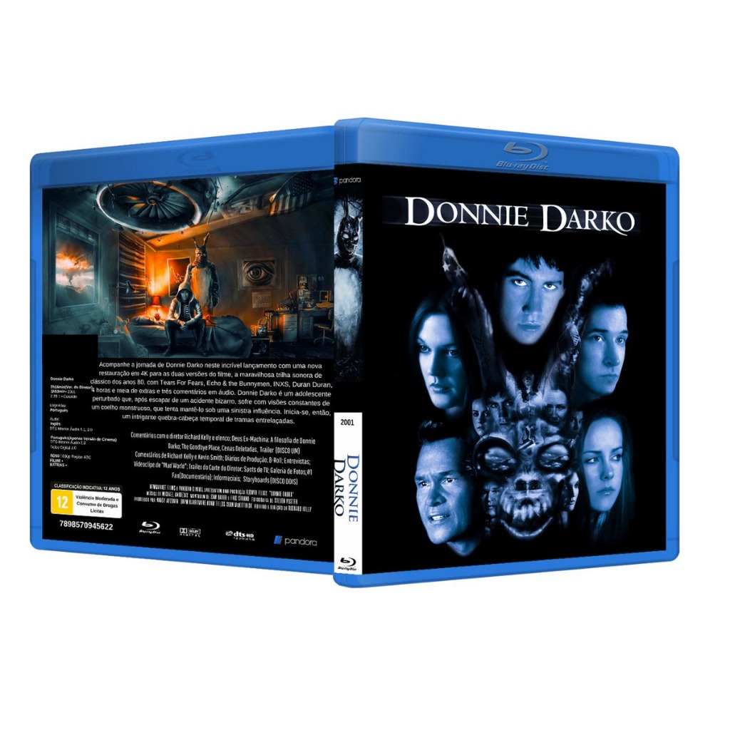 Blu-ray: Donnie Darko - Versão Do Cinema DUB/LEG [PERSONALIZADO]