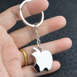 Chaveiro Apple de Aço Zincado IPhone Airpods MacBook IPad