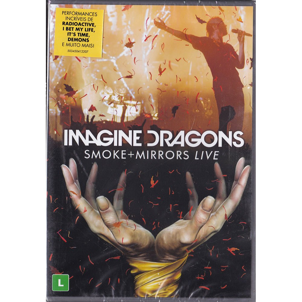 DVD Imagine Dragons - Smoke + Mirrors - Live - Lacrado