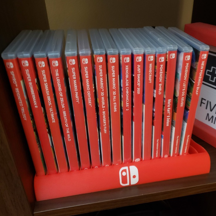 Suporte Para Jogos NINTENDO SWITCH Capacidade 17 Jogos