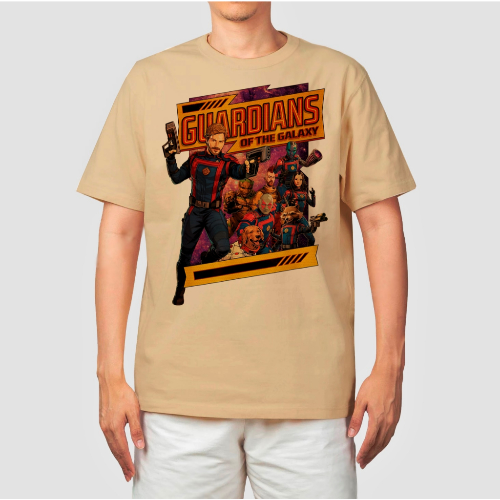 Camiseta camisa os guardiões da galaxia groot drax gamorra peter quill rocket raccoon filme anime série