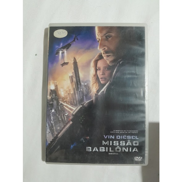 DVD MISSÃO BABILÔNIA * VIN DIESEL * ORIGINAL