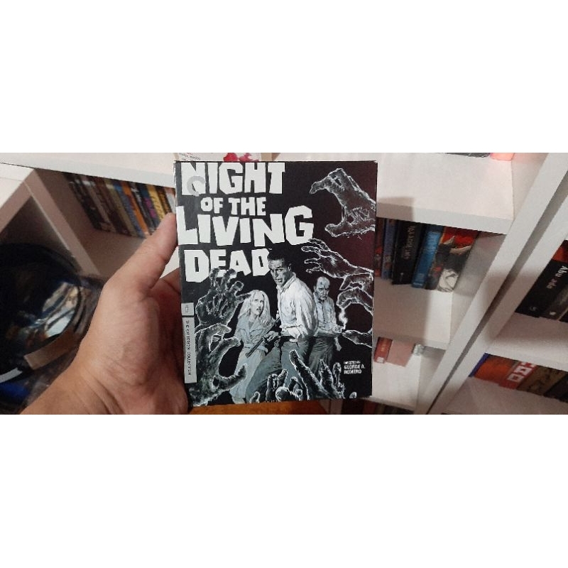Blu-ray A Noite dos Mortos Vivos - George A. Romero - Duplo - Importado - Criterion Collection