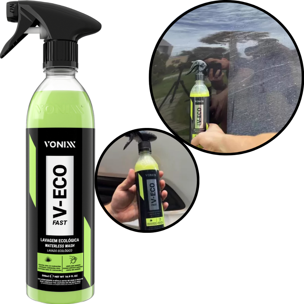 V-Eco Fast 500ml Lavagem Ecológica Biodegradável Vonixx - Spare Parts and Accessories for Vehicles