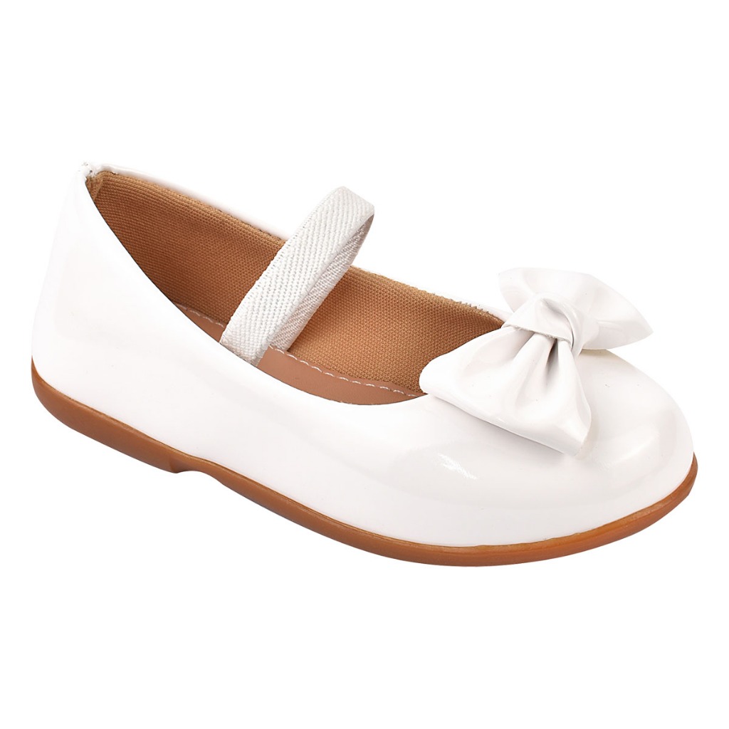 Sapatilha Boneca Infantil Menina com laço tradicional batizado e dama de honra casamento princesa em Oferta na Shopee