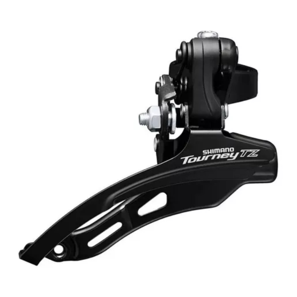 Cambio Dianteiro Shimano Tourney Fd-tz500 31.8mm Pra Cima 42d Preto Original