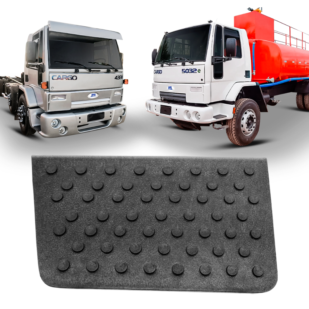 TAPETE PISANTE ESTRIBO FORD CARGO 712 814 815 815E 816 2425 5032E RODOVIÁRIO E TRAÇADO 1991 ATÉ 2011 em Oferta na Shopee