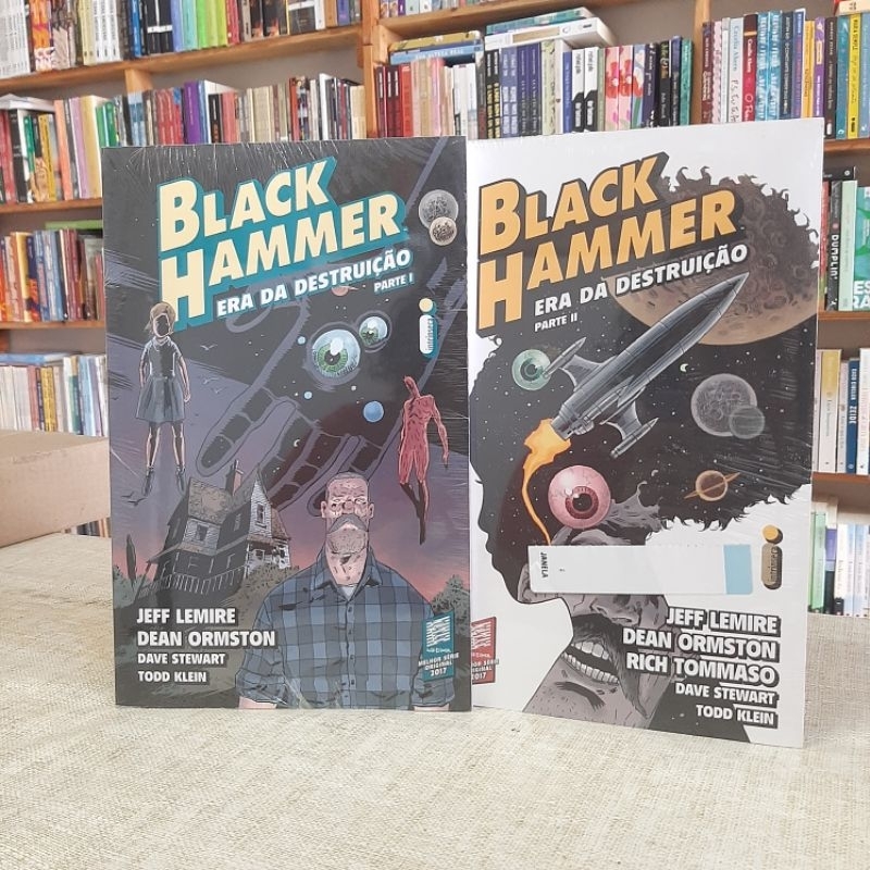 Black Hammer, volumes 3 e 4: Era da Destruição - HQ por Jeff Lemire, Dean Ormston, Rich Tommaso, Dave Stewart, Todd