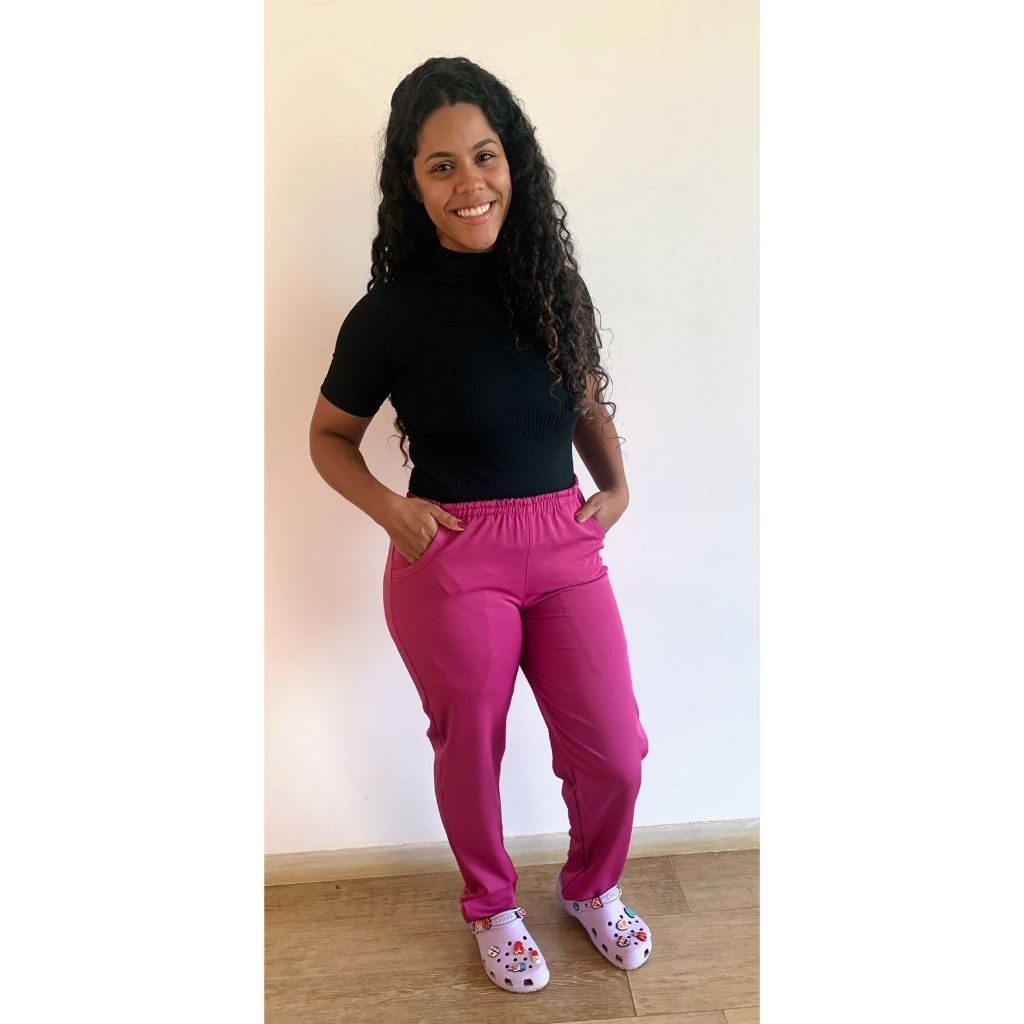 Calça Unissex - Uniforme Privativo - FOF'S UNIFORMES em Oferta na Shopee