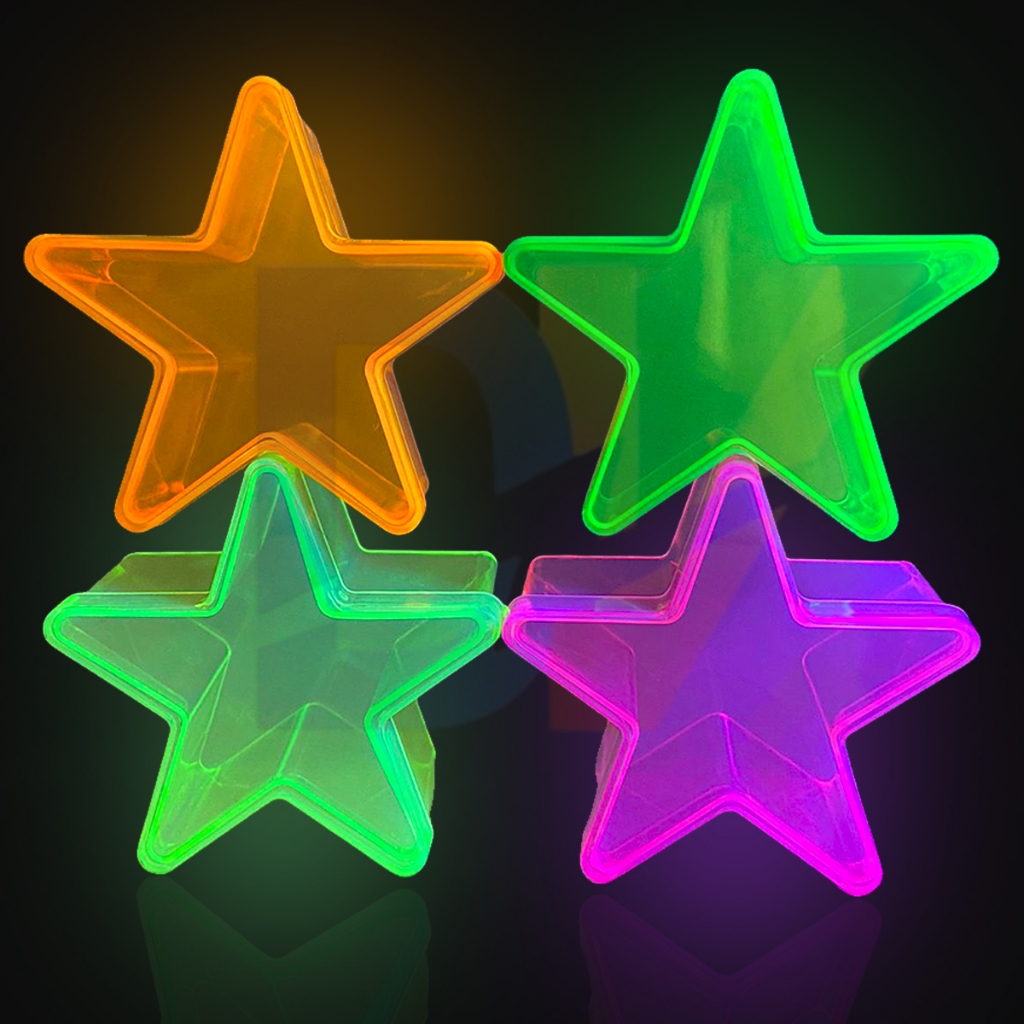 Kit 40 Estrelas Neon Para Lembrancinhas de Festa em Oferta na Shopee