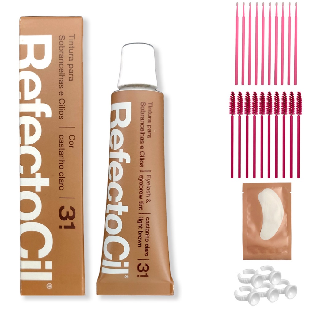 Tintura Refectocil P/ Sobrancelhas 3.1 Castanho Claro 15ml
