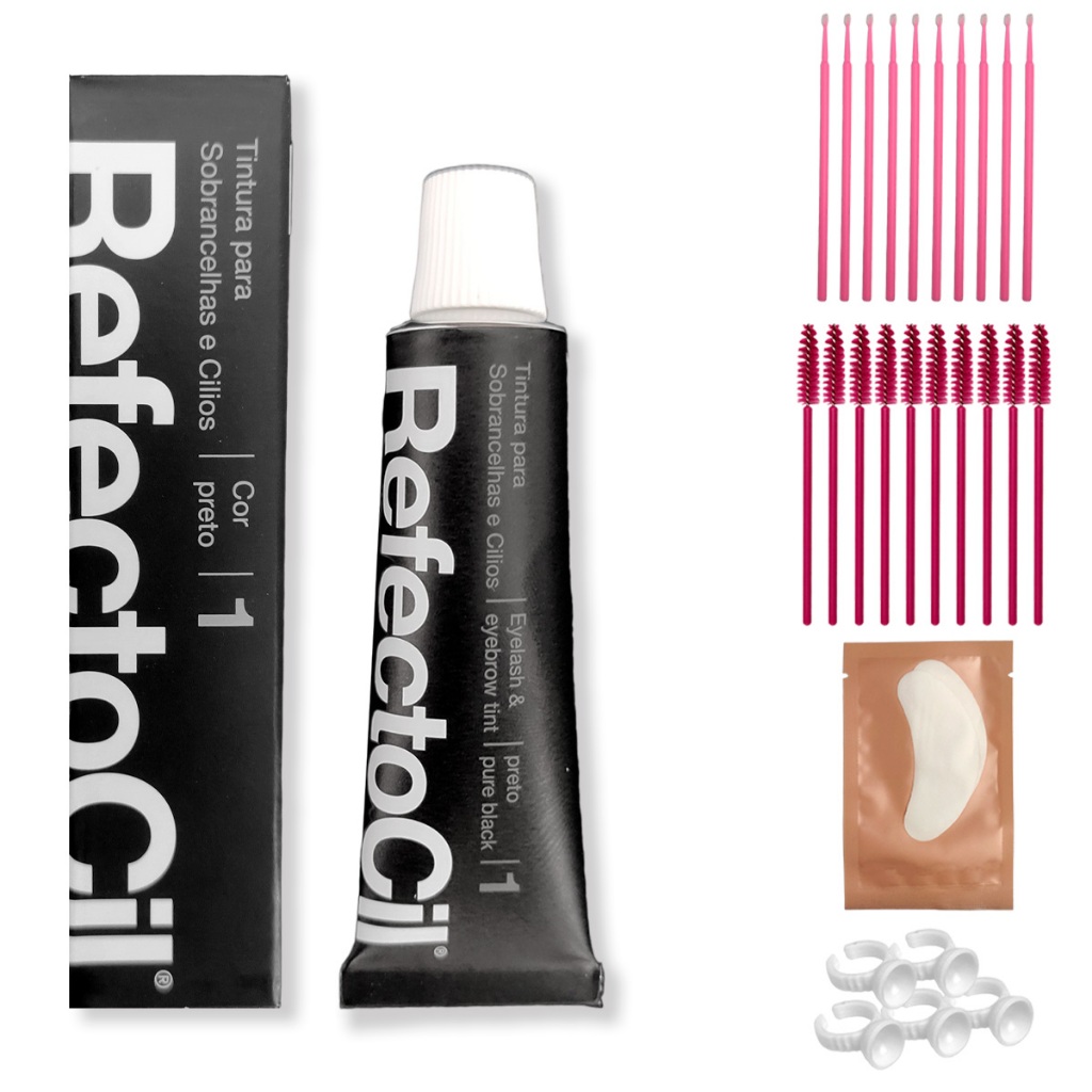 Tintura Refectocil Para Cílios E Sobrancelhas 1.0 Preto 15ml