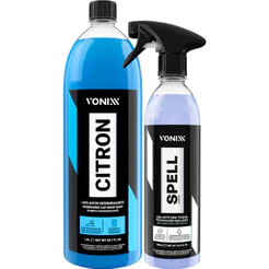 Citron Shampoo Pré-Lavagem Pré Selante 1,5L + Spell Selante para Proteção 500ml Vonixx