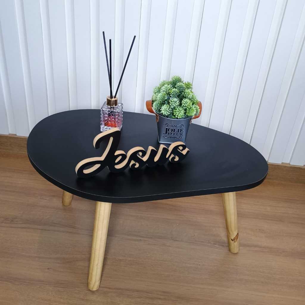 Mesa De Centro Organicas Mesinha De Centro Mesa de Canto Lateral Apoio Formas Organicas Ca...