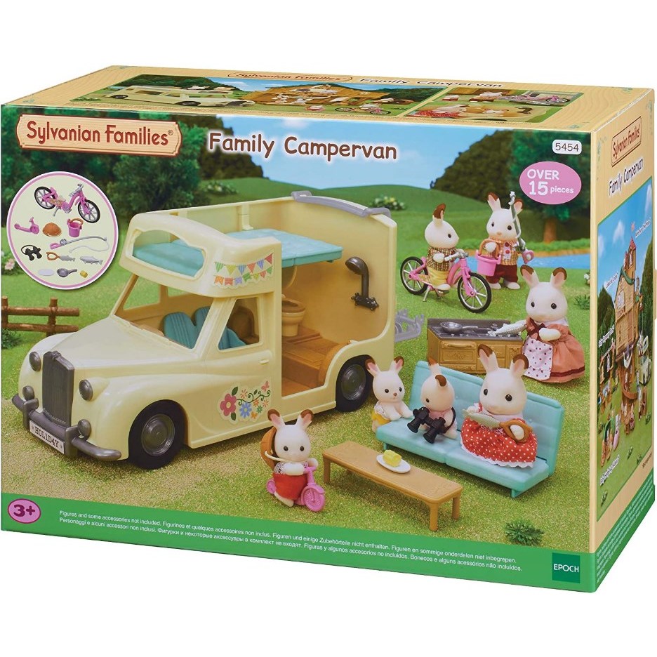 Sylvanian Families Camping Van da Familia - Epoch em Oferta na Shopee