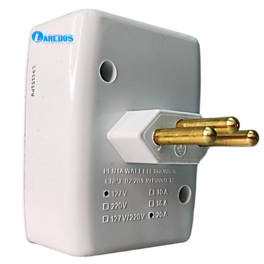 Protetor De Raio Queda De Energia Para Lavadora E Secadora 127v Pino 20a